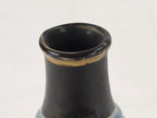 Japanese Sake Bottle Porcelain Tokkuri Vtg Military Commemorative Blue TS598