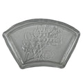 Japanese Sasaki Crystal Glass Sashimi Plate Kozara Vtg Fan Shape Plant Clear Y90