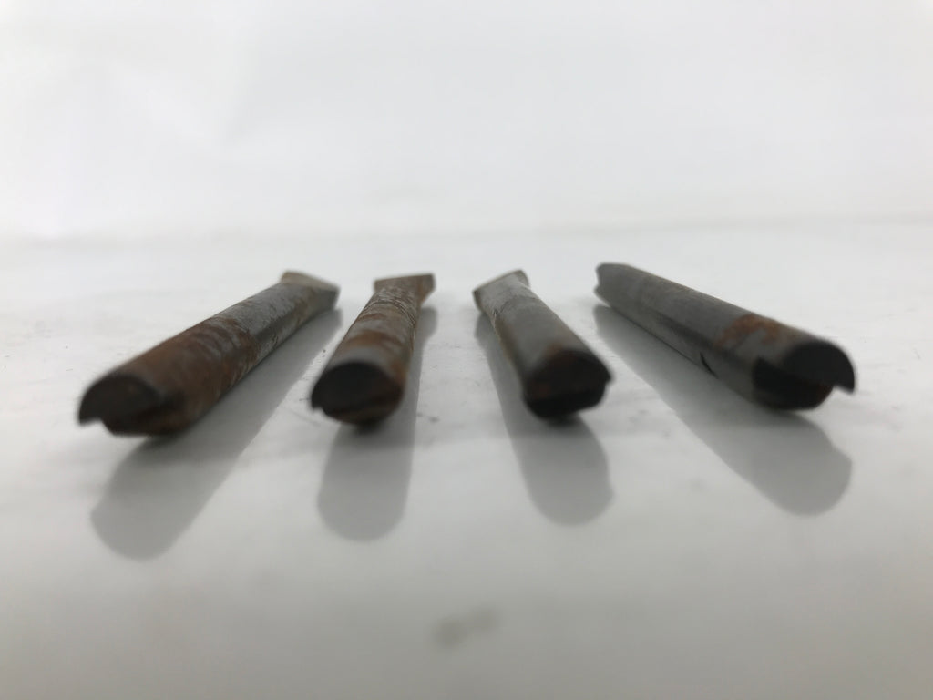 Japanese Screwdriver 4pc Set Carpentry Vtg Woodworking Tool Minus Plus T299