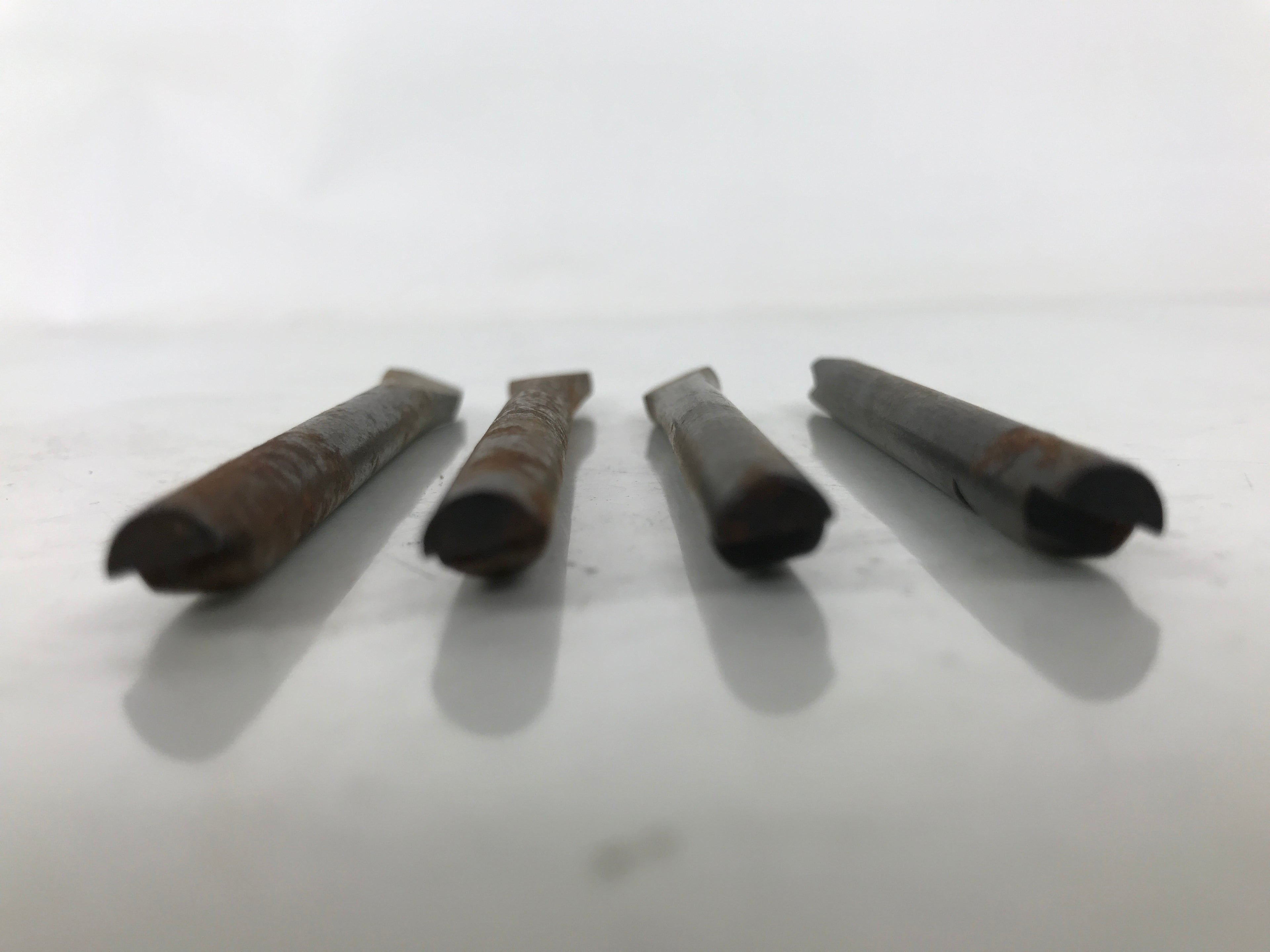 Japanese Screwdriver 4pc Set Carpentry Vtg Woodworking Tool Minus Plus T299