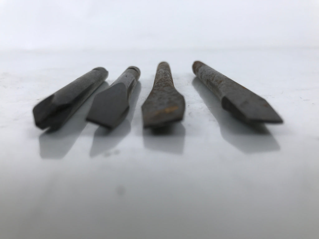 Japanese Screwdriver 4pc Set Carpentry Vtg Woodworking Tool Minus Plus T299
