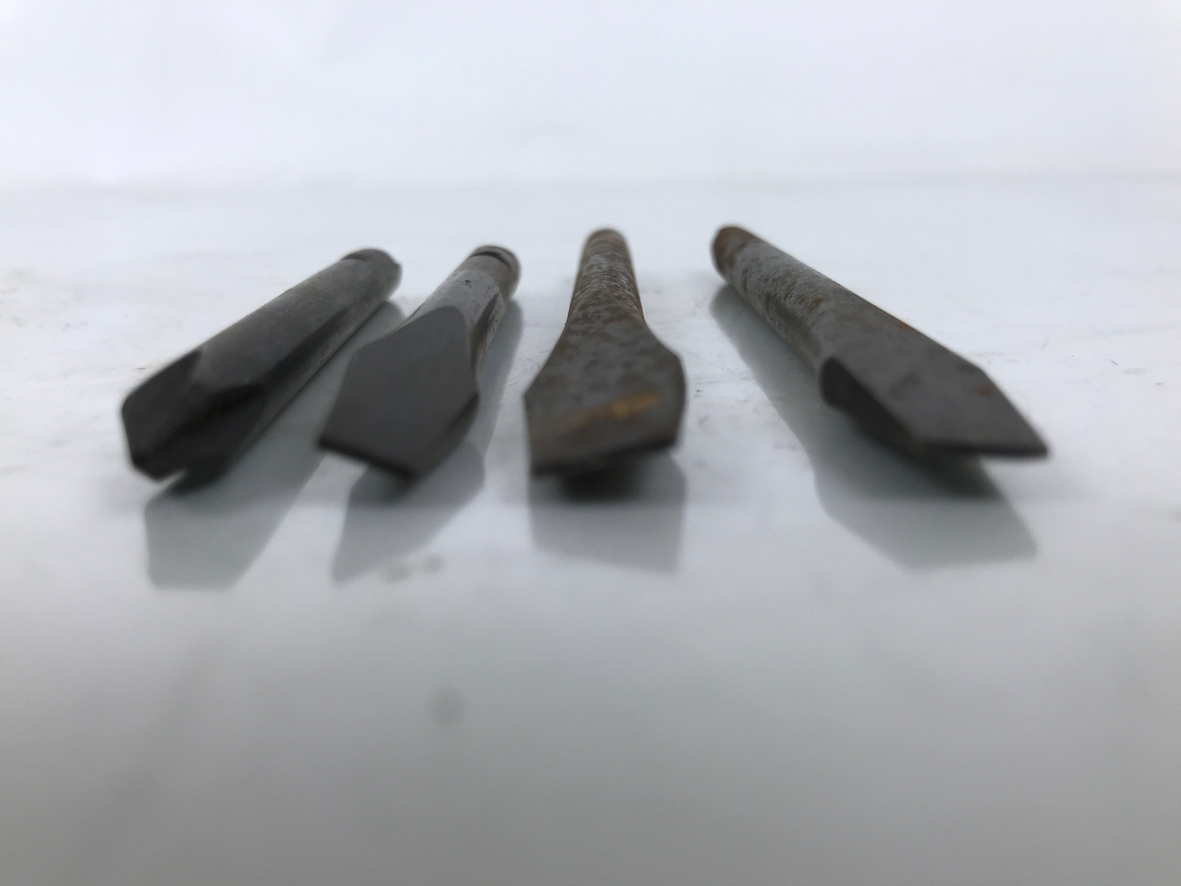 Japanese Screwdriver 4pc Set Carpentry Vtg Woodworking Tool Minus Plus T299