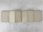 Japanese Seal Stamp Shuin Book C1930 Hotel Ski Resort Brown Fabric Cover BA267