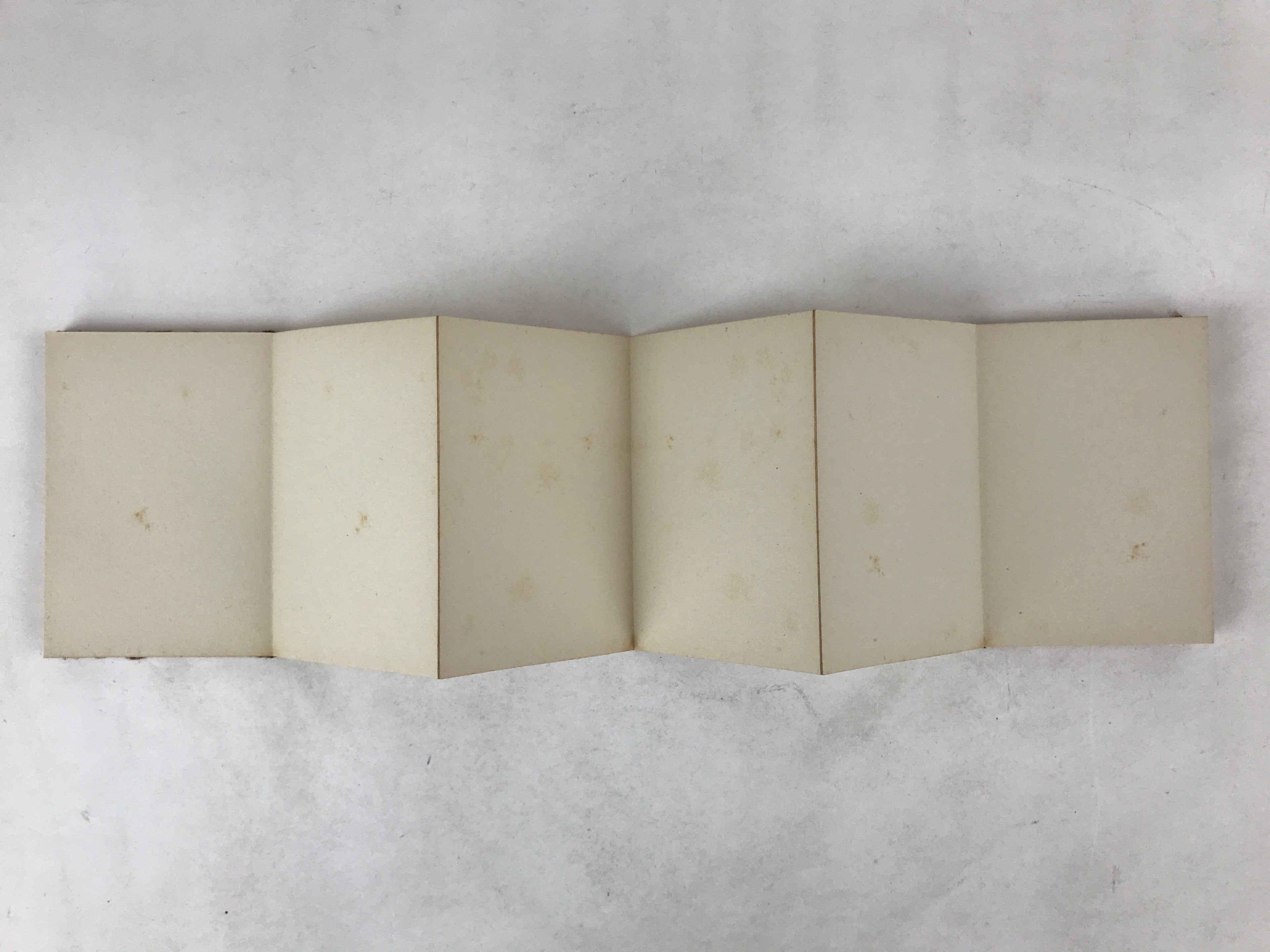 Japanese Seal Stamp Shuin Book C1930 Hotel Ski Resort Brown Fabric Cover BA267