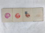 Japanese Seal Stamp Shuin Book C1930 Nagoya Tokyo Famous Location Brown BA268