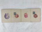 Japanese Seal Stamp Shuin Book C1930 Nagoya Tokyo Famous Location Brown BA268