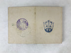 Japanese Seal Stamp Shuin Book C1930 Nagoya Tokyo Famous Location Brown BA268
