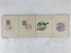 Japanese Seal Stamp Shuin Book C1930 Nagoya Tokyo Famous Location Brown BA268