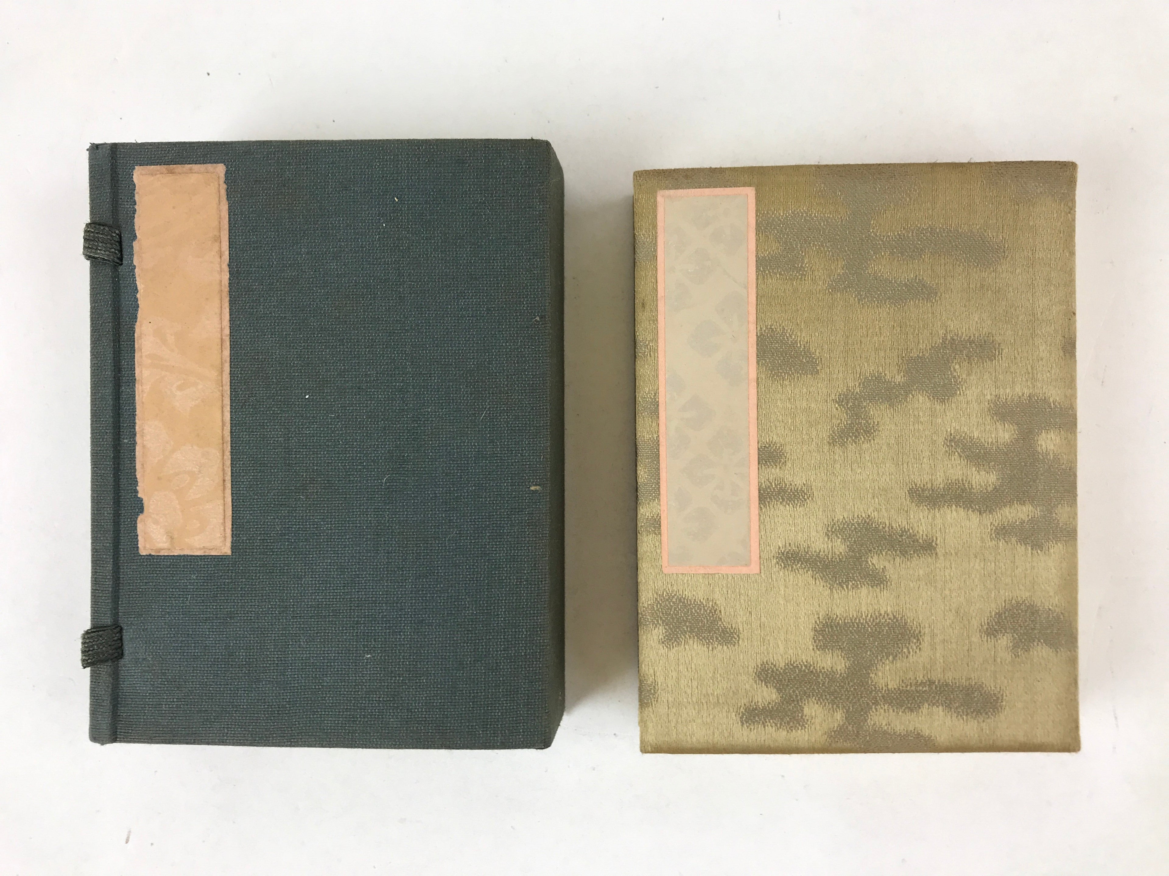 Japanese Seal Stamp Shuin Book Vtg C1950 Used Shrine Temple Case BA227