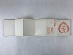 Japanese Seal Stamp Shuin Book Vtg C1950 Used Shrine Temple Case BA227