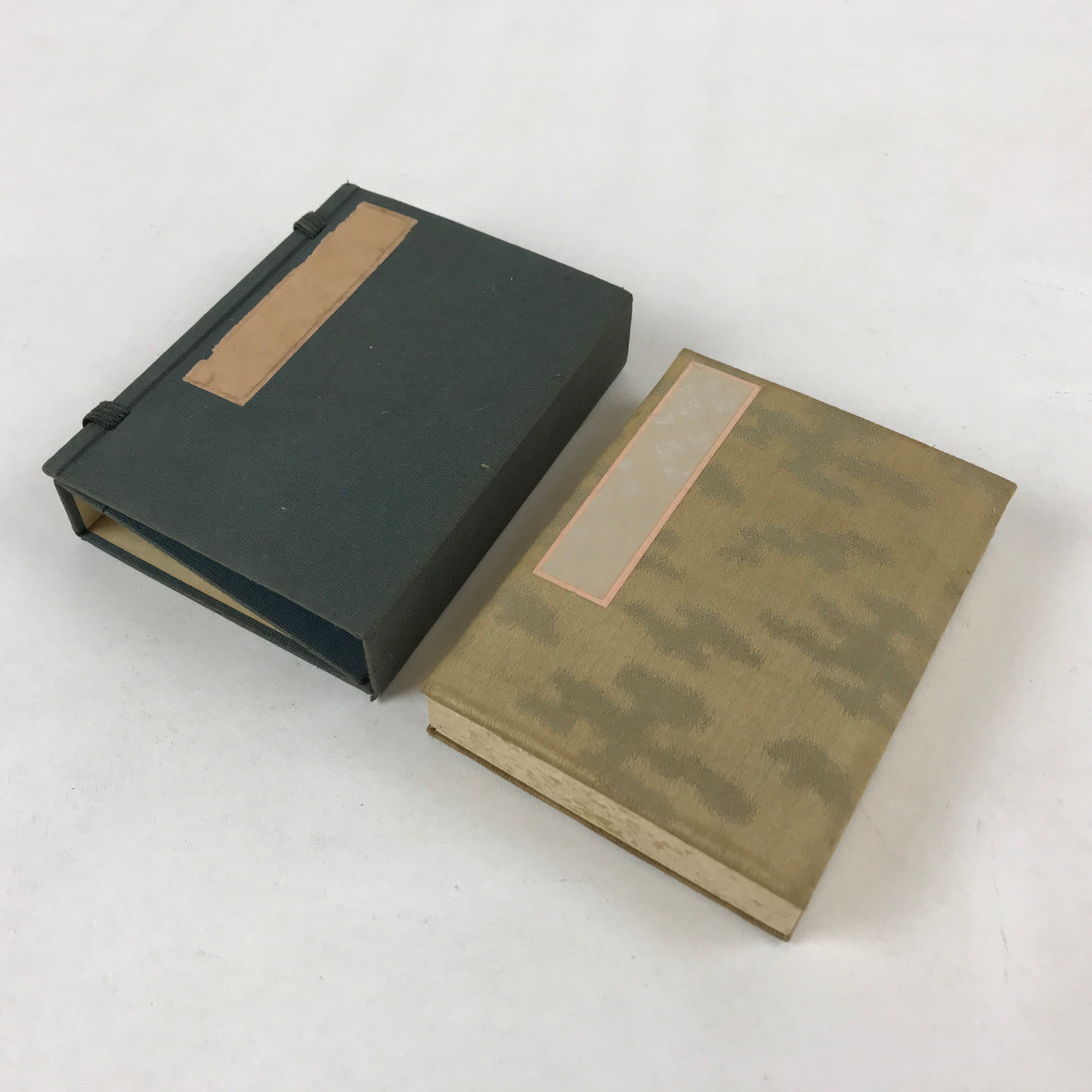 Japanese Seal Stamp Shuin Book Vtg C1950 Used Shrine Temple Case BA227