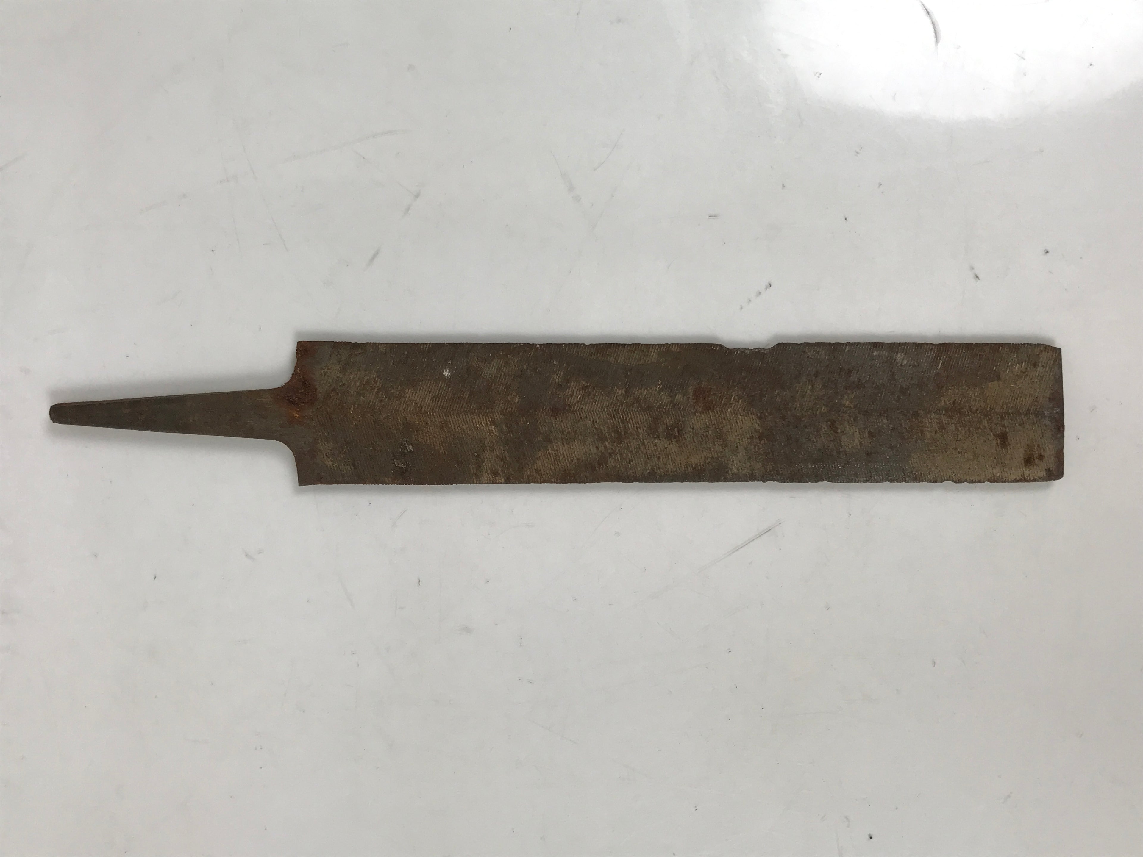 Japanese Setting File Carpentry Tool Metate Yasuri Woodworking 12.7cm Blade T311