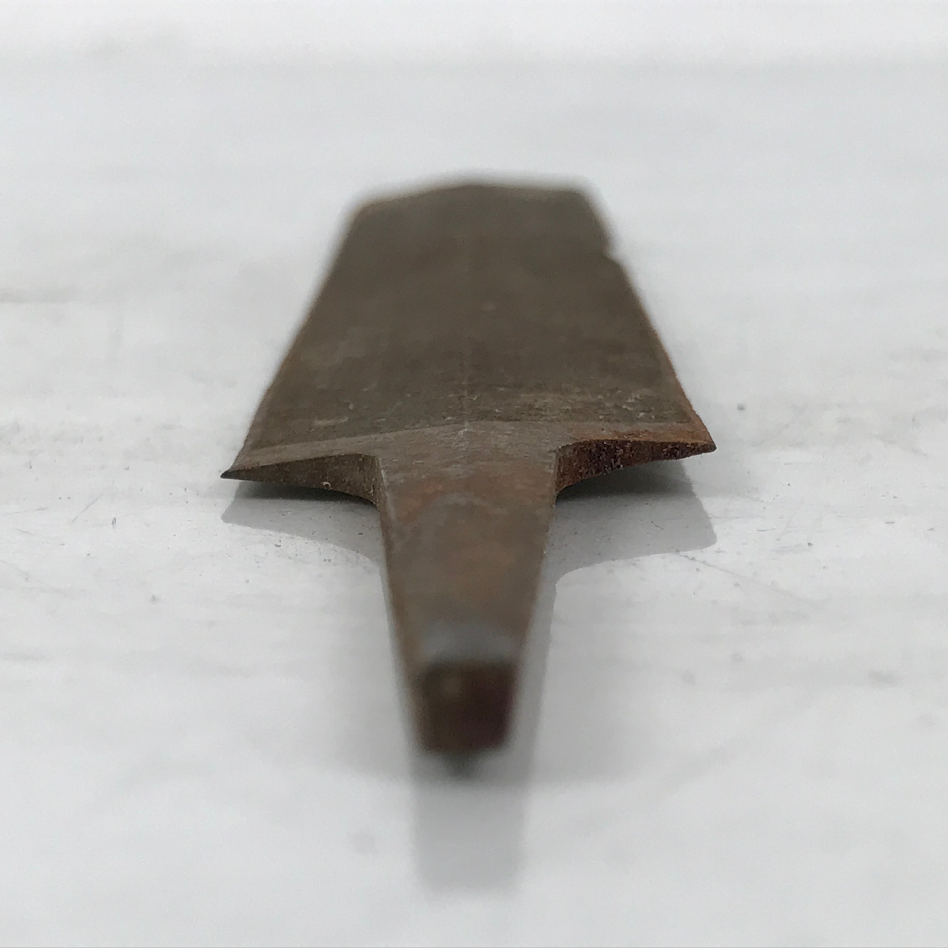 Japanese Setting File Carpentry Tool Metate Yasuri Woodworking 12.7cm Blade T311