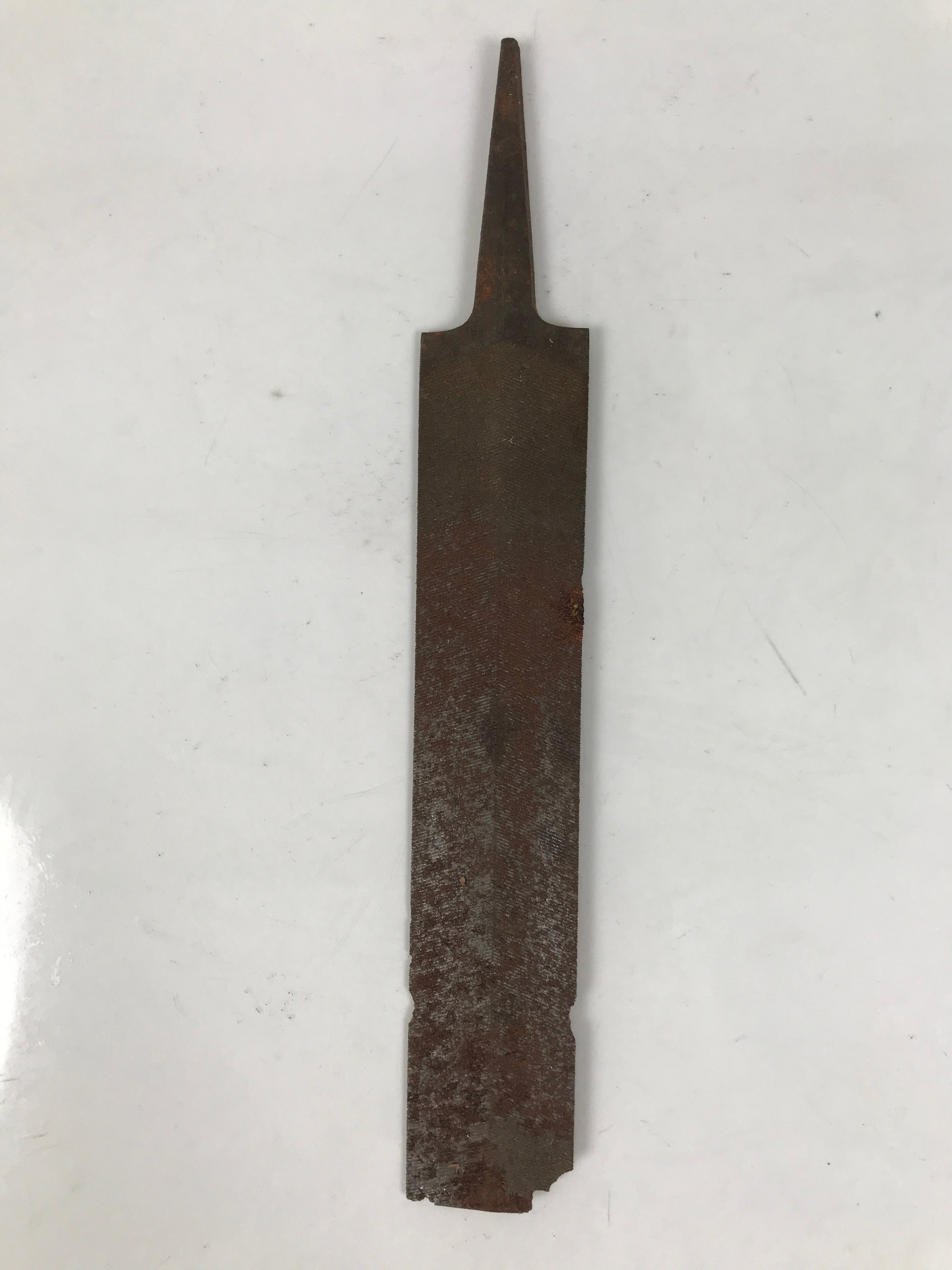 Japanese Setting File Carpentry Tool Metate Yasuri Woodworking 12.7cm Blade T312