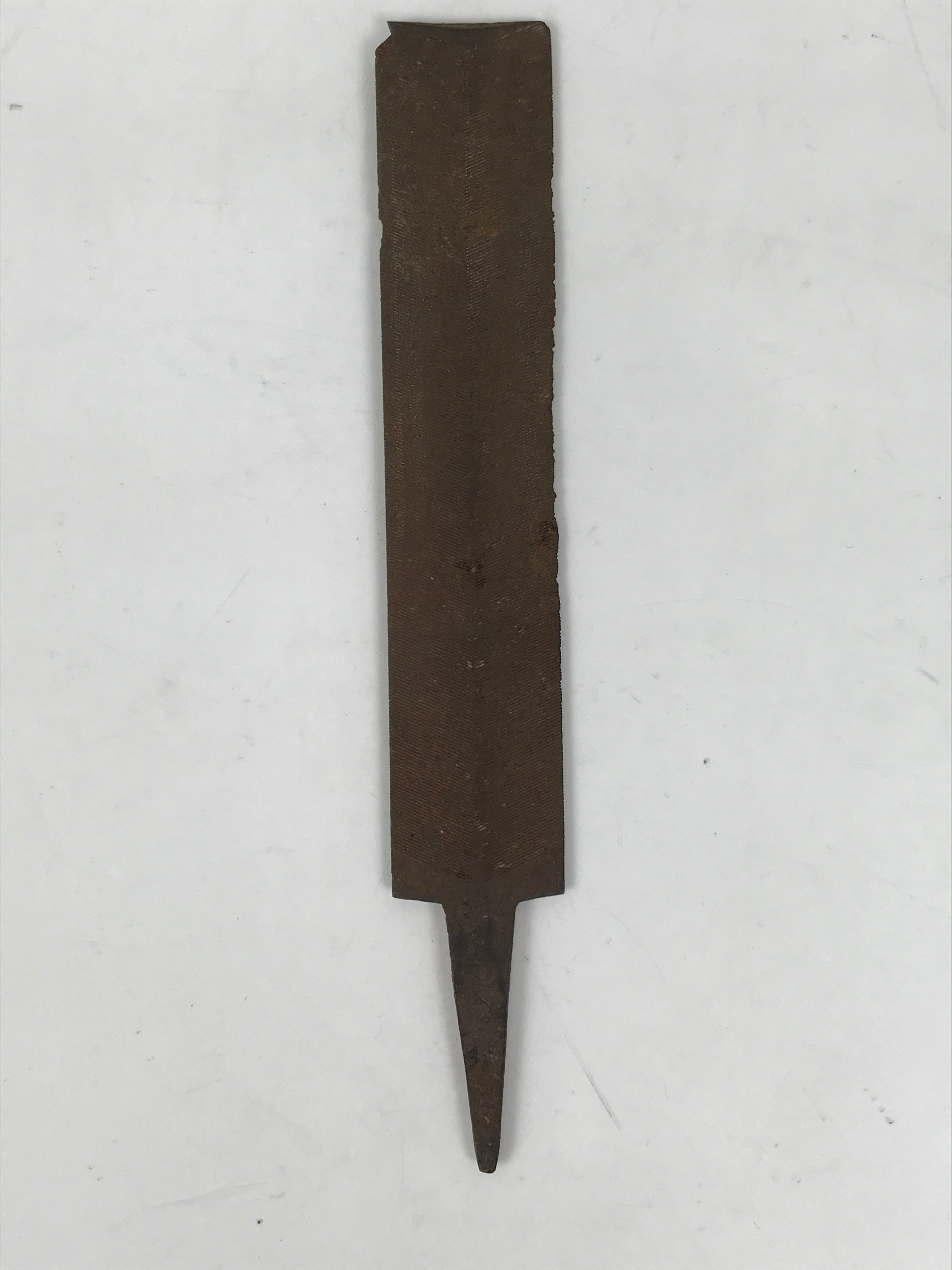 Japanese Setting File Carpentry Tool Metate Yasuri Woodworking 12.8cm Blade T313