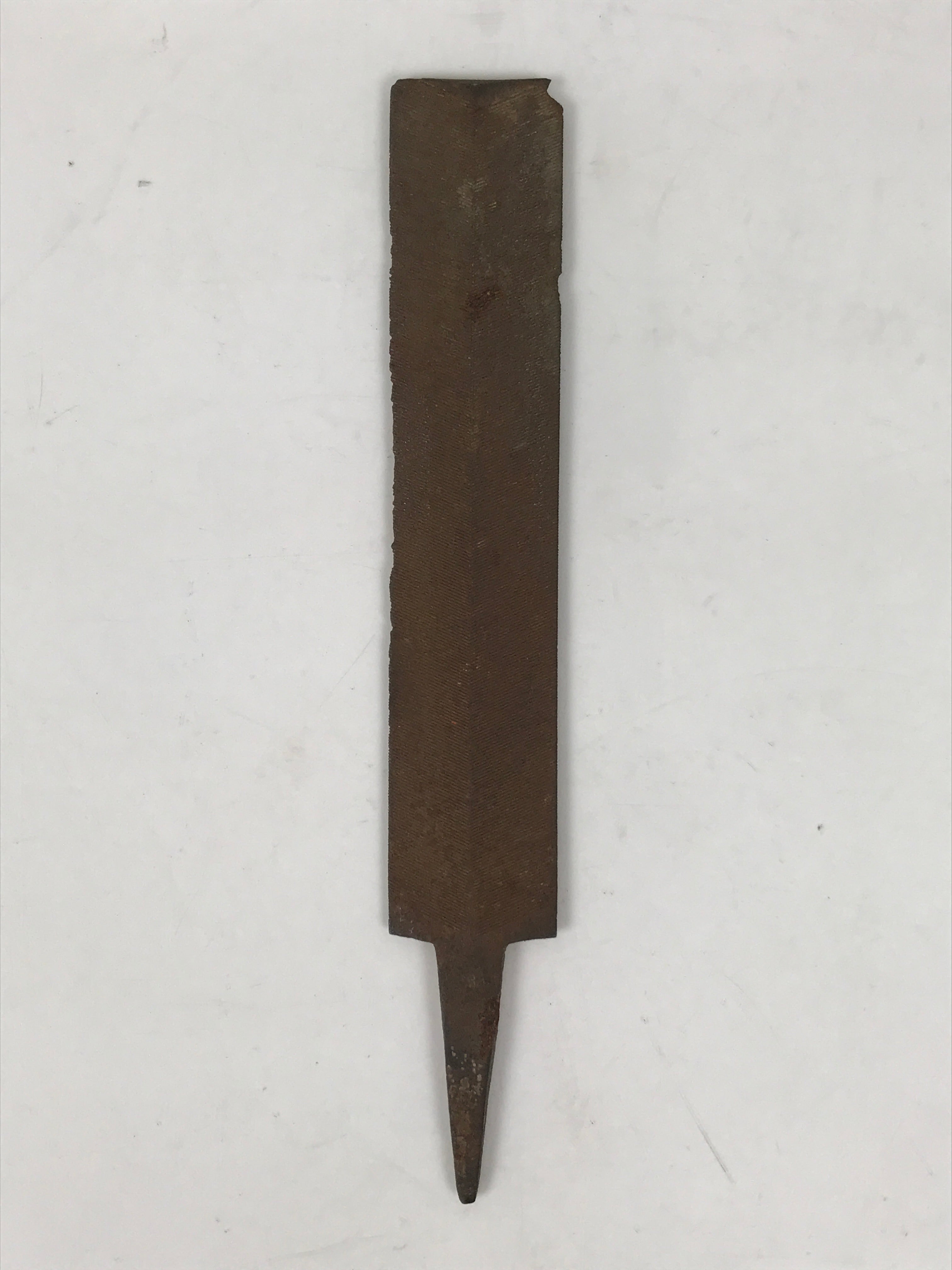 Japanese Setting File Carpentry Tool Metate Yasuri Woodworking 12.8cm Blade T313