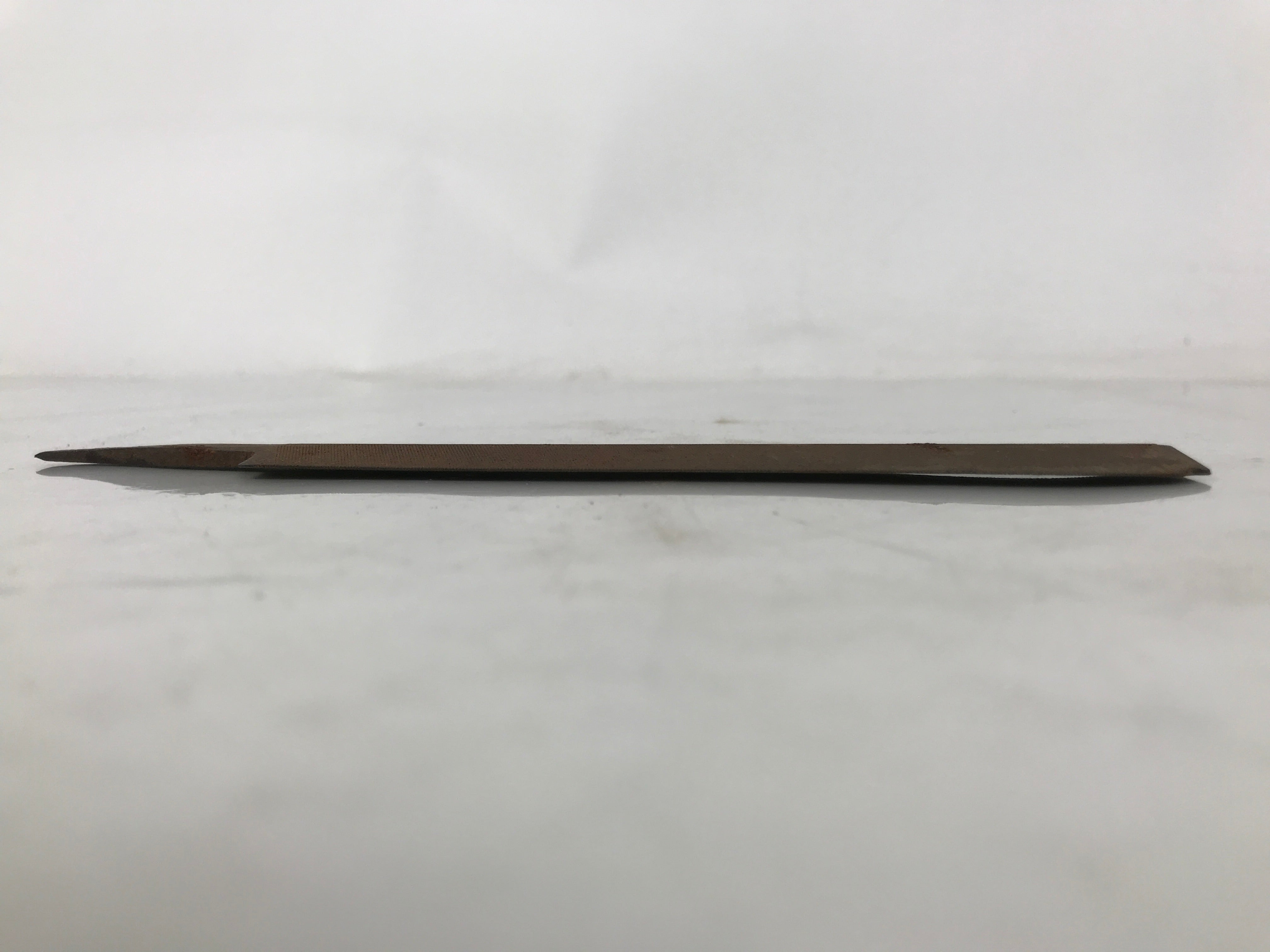 Japanese Setting File Carpentry Tool Metate Yasuri Woodworking 12.8cm Blade T313