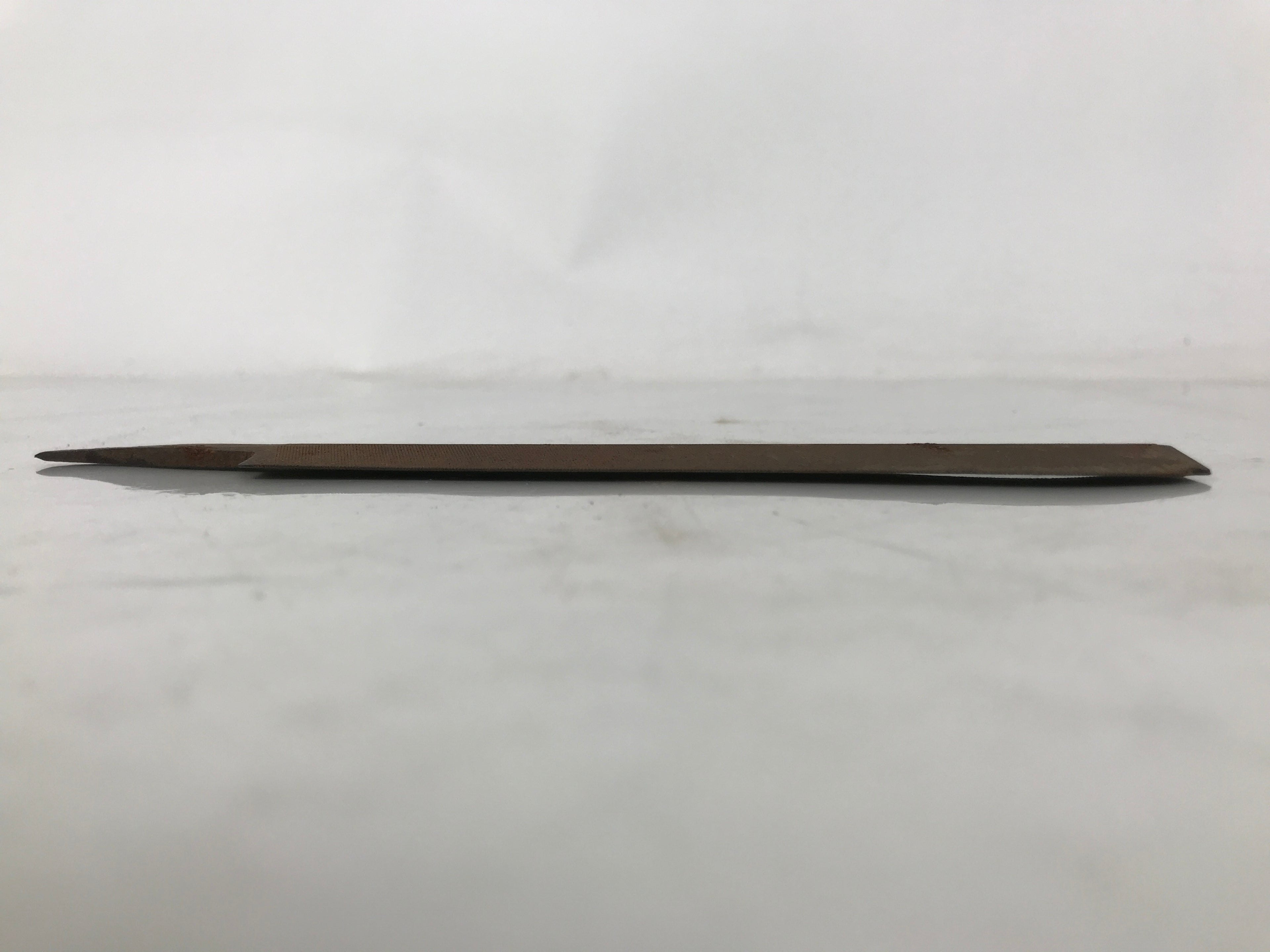 Japanese Setting File Carpentry Tool Metate Yasuri Woodworking 12.8cm Blade T313