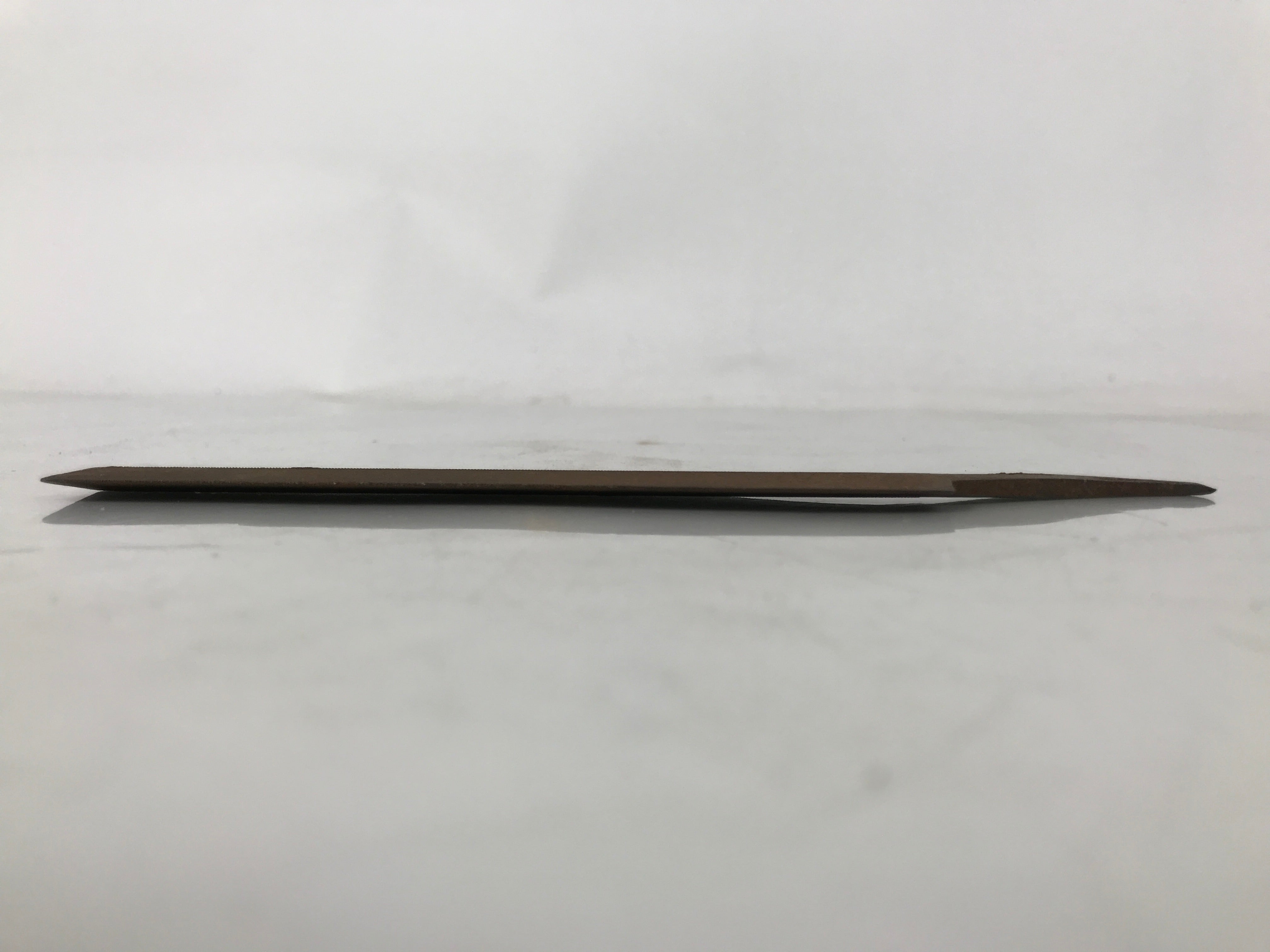 Japanese Setting File Carpentry Tool Metate Yasuri Woodworking 12.8cm Blade T313