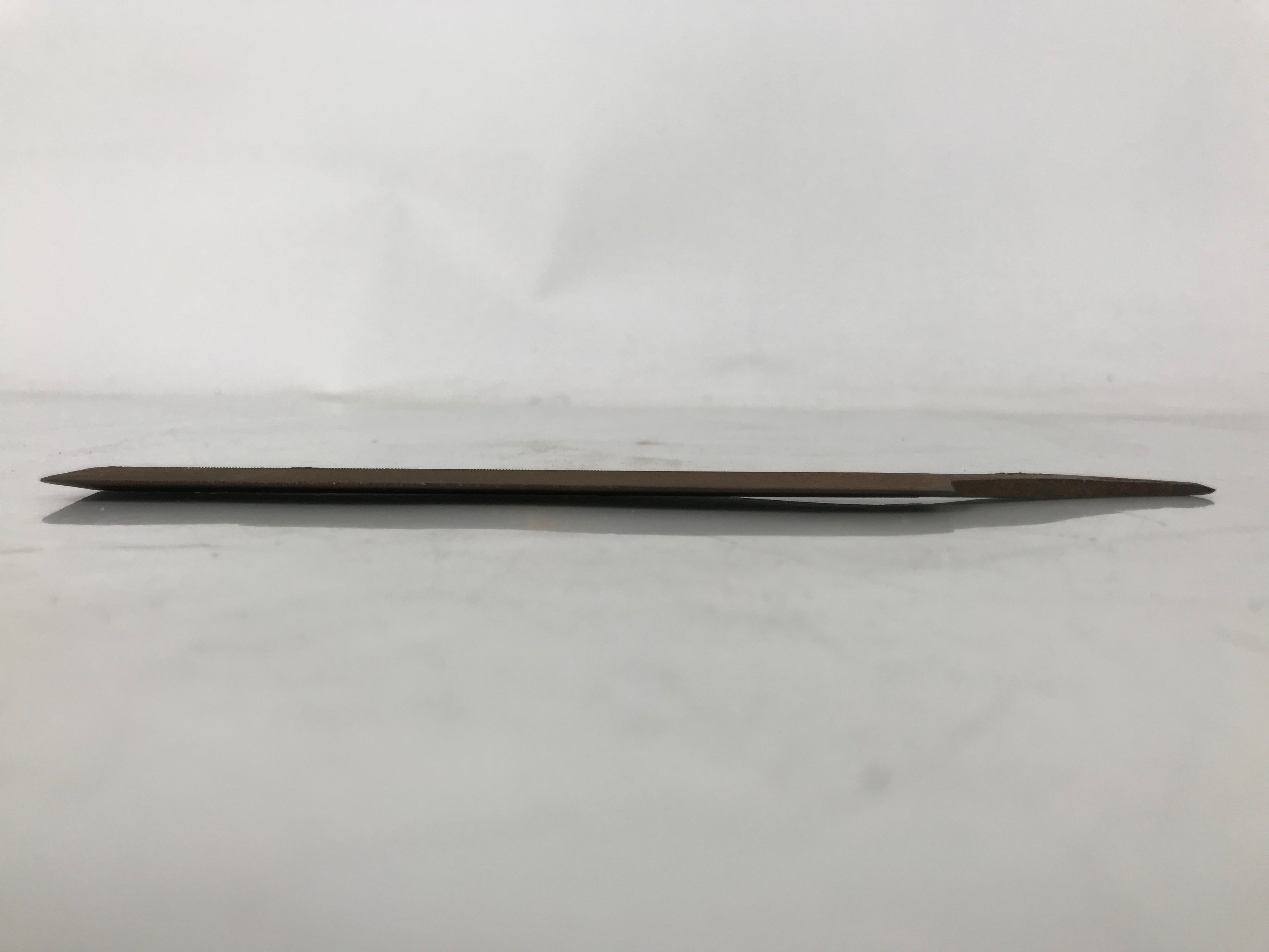 Japanese Setting File Carpentry Tool Metate Yasuri Woodworking 12.8cm Blade T313