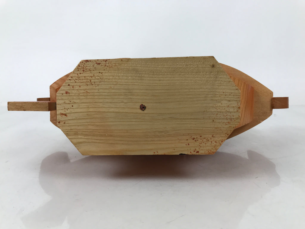 Japanese Seven Lucky Gods Wooden Treasure Ship Statue Vtg Good Fortune ST37
