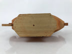 Japanese Seven Lucky Gods Wooden Treasure Ship Statue Vtg Good Fortune ST37