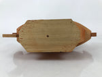 Japanese Seven Lucky Gods Wooden Treasure Ship Statue Vtg Good Fortune ST37