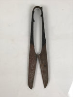 Japanese Sewing Scissors Vtg Iron Brown Thread Cutting Trimmer Nippers T326