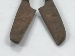 Japanese Sewing Scissors Vtg Iron Brown Thread Cutting Trimmer Nippers T326