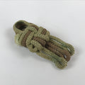 Japanese Shamisen String Anchor Neo Vtg Silk Cord Accessory Brown Green JK584