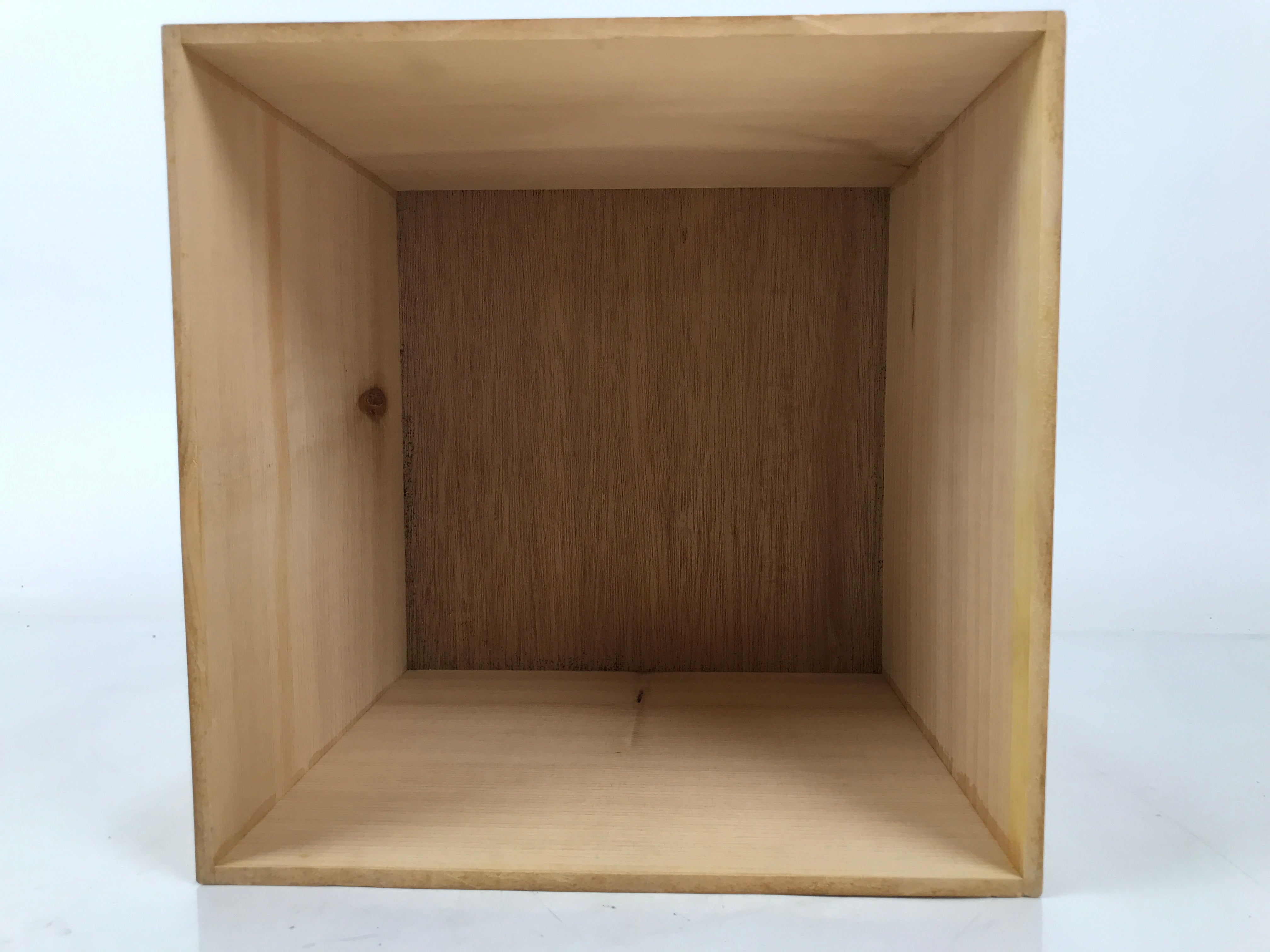 Japanese Shigaraki Ware Ceramic Flower Vase Vtg Large Round Brown w/Box PX777