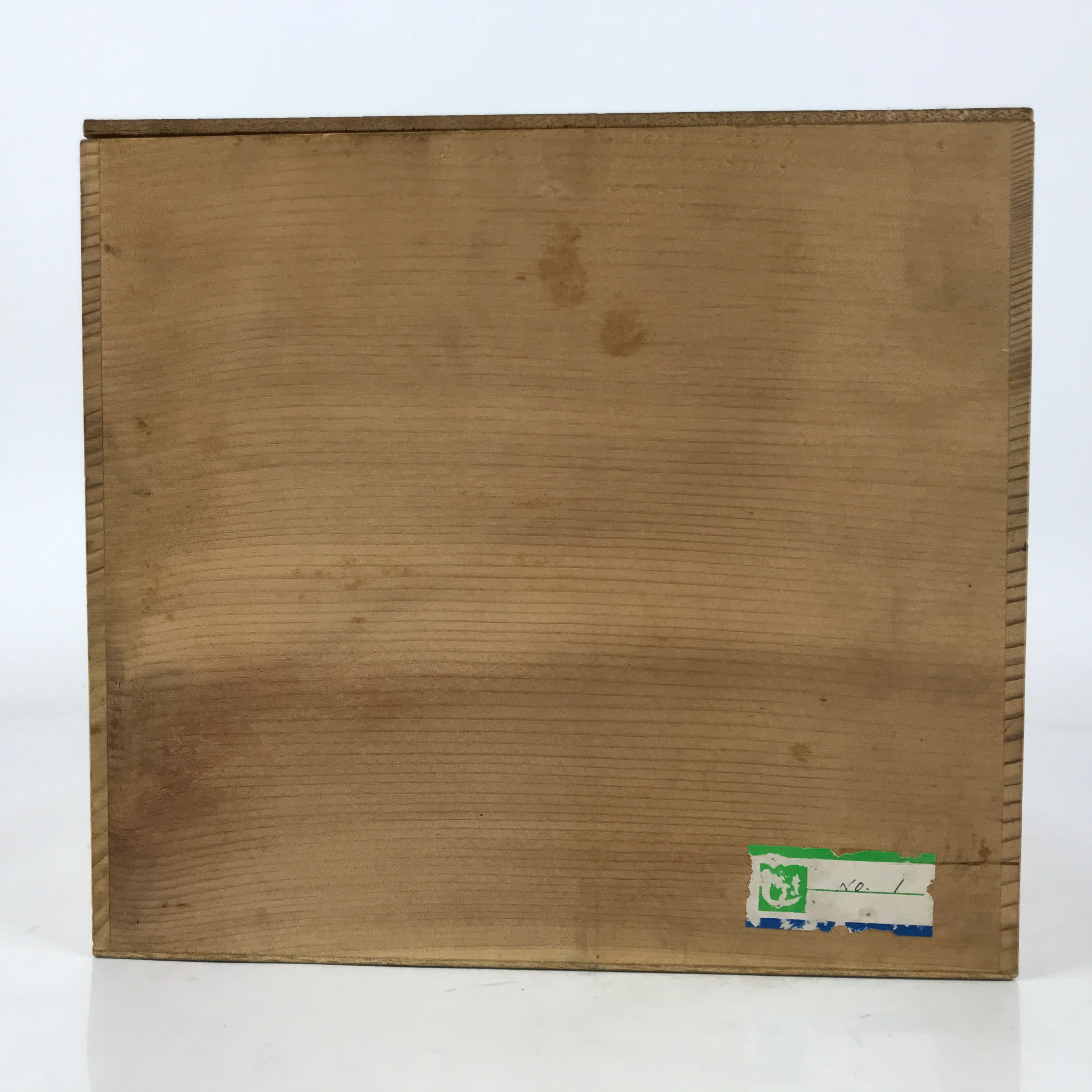 Japanese Shigaraki Ware Ceramic Flower Vase Vtg Large Round Brown w/Box PX777