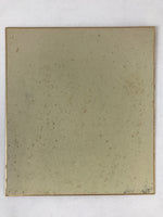 Japanese Shikishi Art Board Camellia Flower Vtg Tsubaki Painting Purple A540