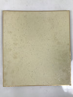 Japanese Shikishi Art Board Oshie Fabric Vtg Kimono Court Silk Temari A690