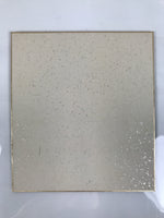 Japanese Shikishi Art Board Oshie Silk Fabric Vtg Kimono Woman Geisha Mask A775R