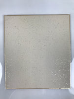 Japanese Shikishi Art Board Oshie Silk Fabric Vtg Kimono Woman Geisha Mask A778