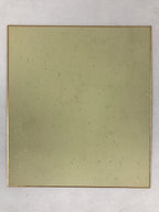 Japanese Shikishi Art Board Painting Moonflower Snail White Morning Glory A556
