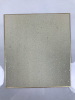 Japanese Shikishi Art Board Painting Vtg Calligraphy Heart Kanji Black A761