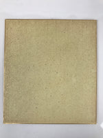 Japanese Shikishi Art Board Painting Vtg Fuku Happiness Calligraphy Black A675