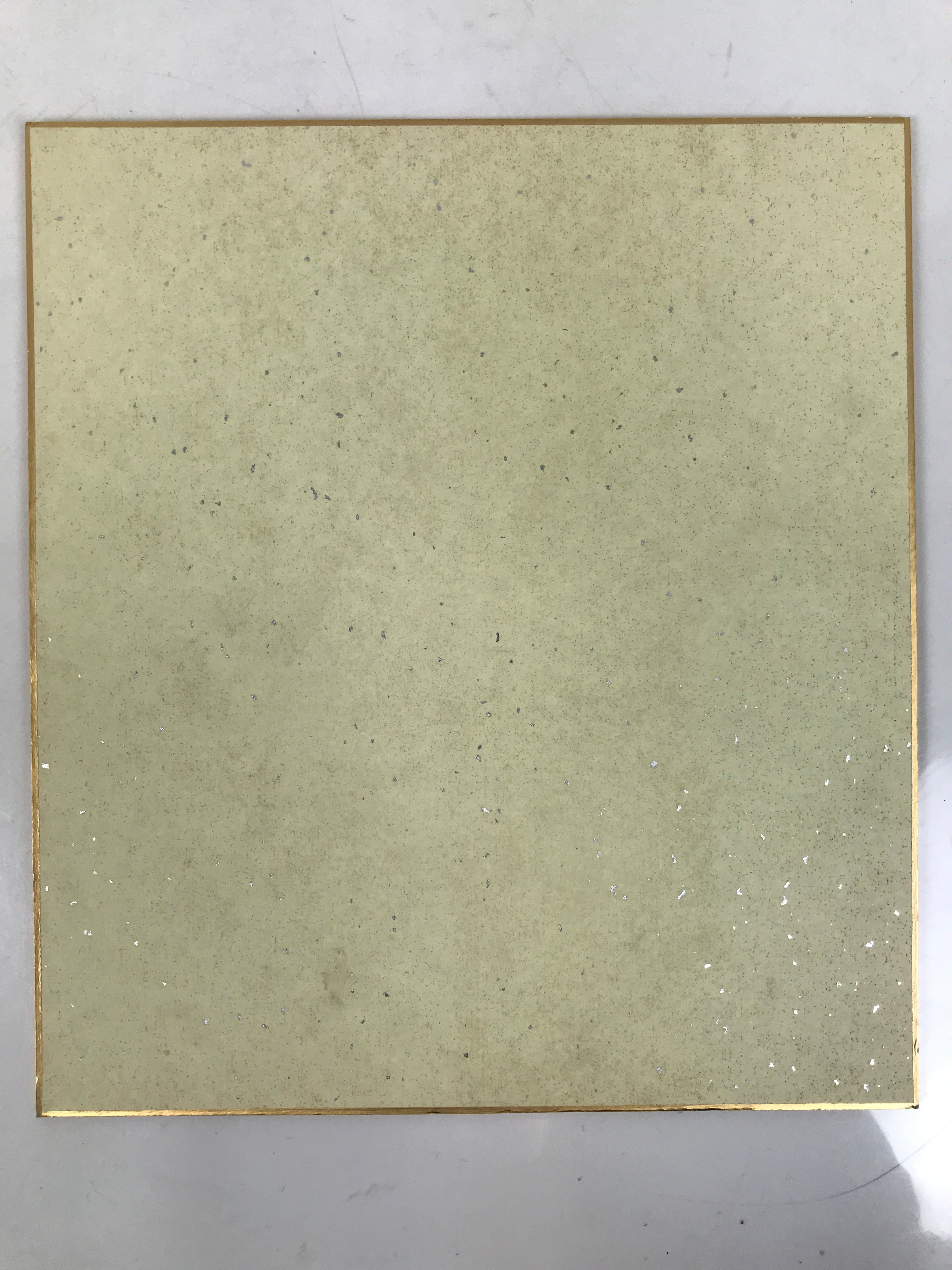 Japanese Shikishi Art Board Painting Vtg Horse Zodiac Ema Plum Blossom A719