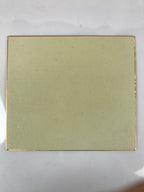 Japanese Shikishi Art Board Painting Vtg Mt. Fuji Landscape Black White A654