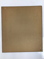 Japanese Shikishi Art Board Painting Vtg Rabbit Eto Zodiac Plum Flower A689