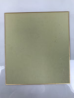 Japanese Shikishi Art Board Reproduction Vtg Boar Zen Word Black Monochrome A768