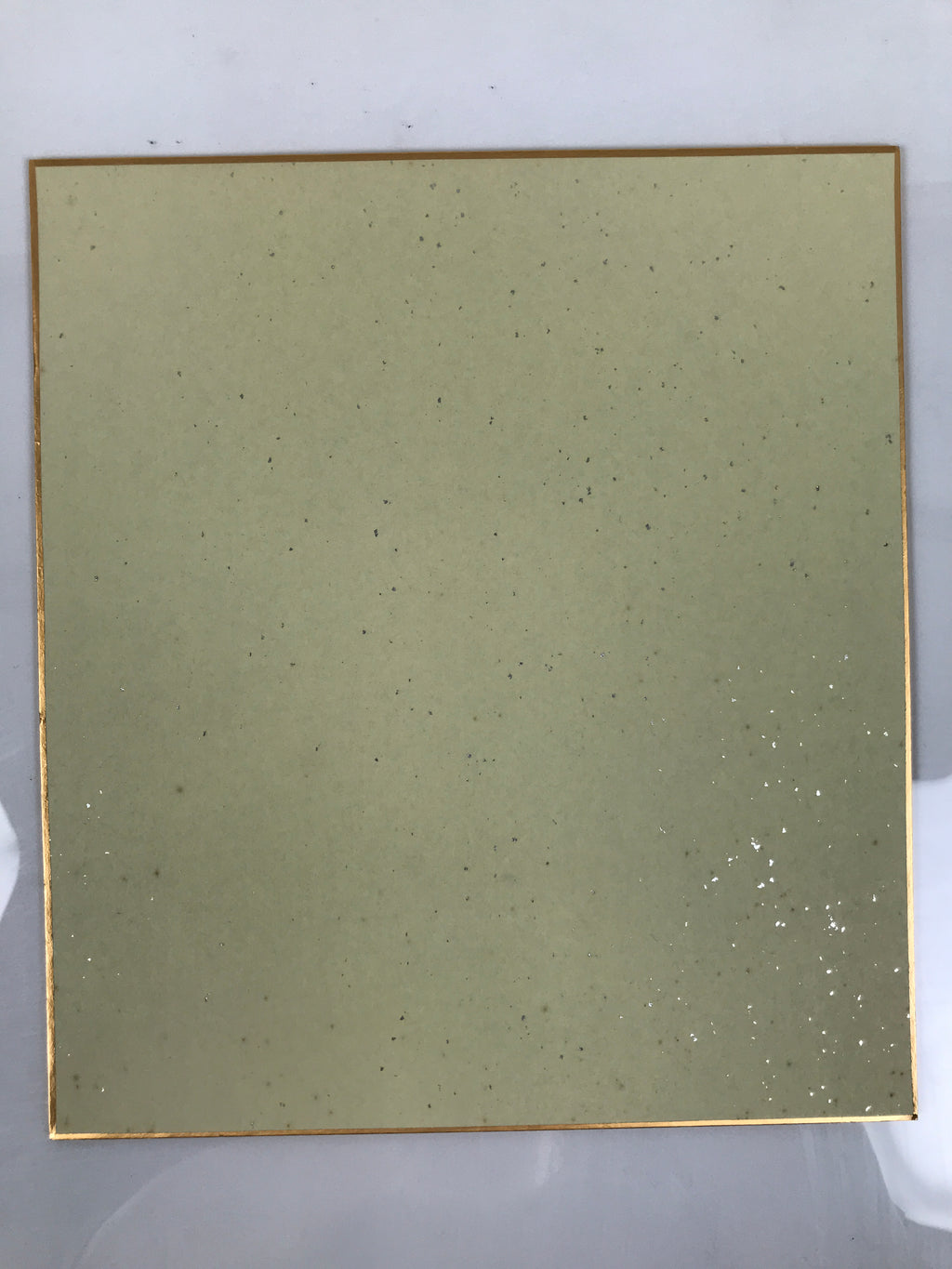 Japanese Shikishi Art Board Reproduction Vtg Rooster Sottaku Doji Zen Word A767