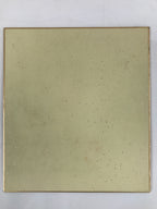 Japanese Shikishi Art Board Vtg Painting Morning Glory Asagao Red Blue A649