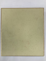 Japanese Shikishi Art Board Vtg Painting Morning Glory Asagao Red Blue A649