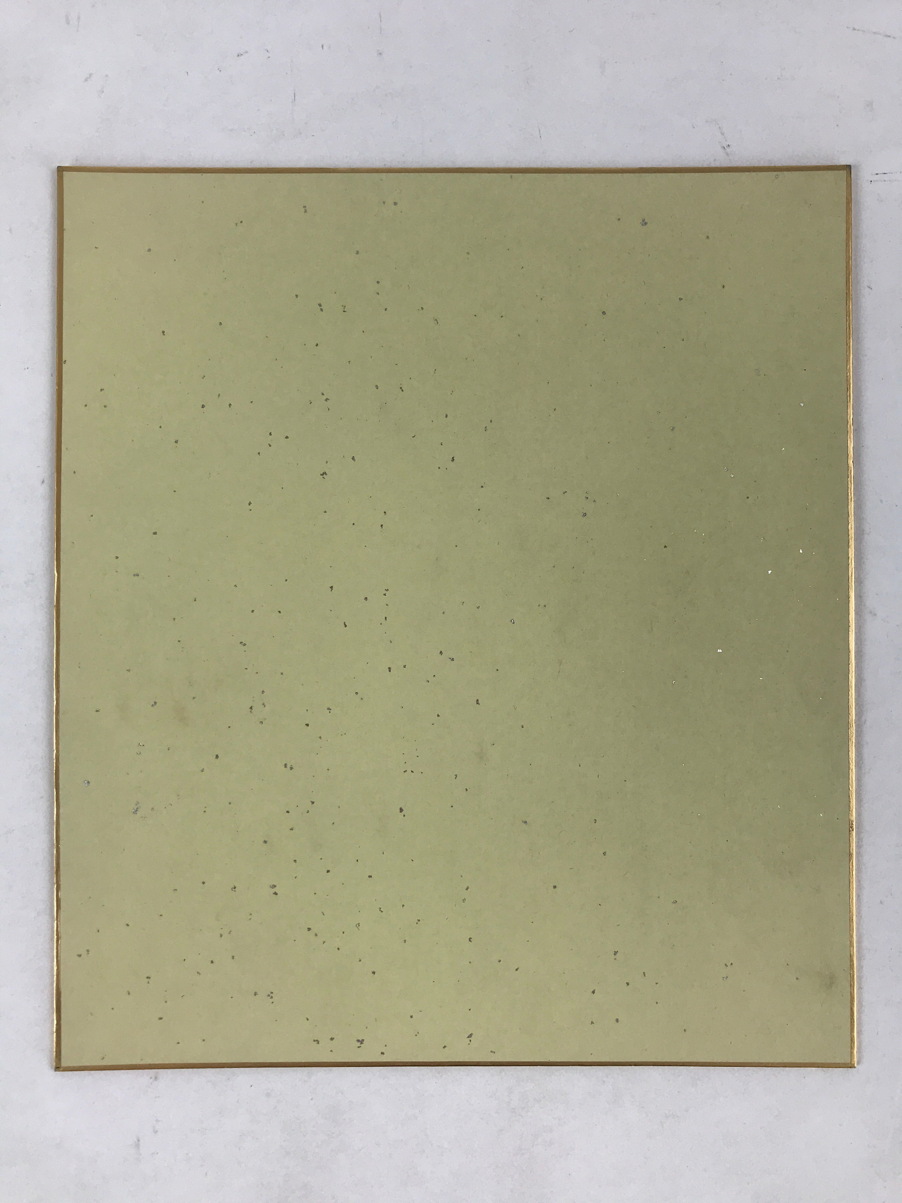 Japanese Shikishi Art Board Vtg Painting Nihonga Picture Chrysanthemums A522