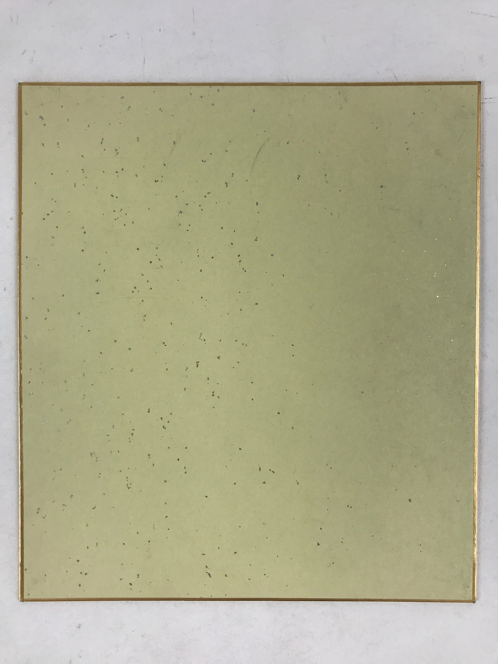 Japanese Shikishi Art Board Vtg Painting Nihonga Picture Hyotan Gourd Vines A521