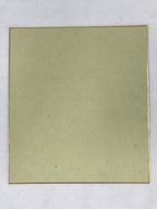 Japanese Shikishi Art Board Vtg Painting Nihonga Picture Orange Cosmos A525