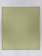 Japanese Shikishi Art Board Vtg Painting Nihonga Picture Yellow Nanohana A527